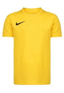 Nike Performance DRI-FIT PARK VII - Sport T-shirt - Tour Yellow / Black | Unisex