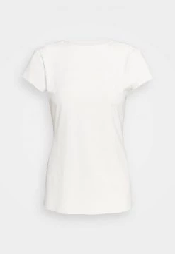 Nike Performance Damen THE YOGA LUXE - T-Shirt Basic - Sail/white -Angebote Nike Store 9115b985a3c44ed2b1e217b48b125a80