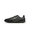 Nike Performance TIEMPO LEGEND 9 CLUB IC UNISEX - Fußballschuh Halle - Black Anthracite Black