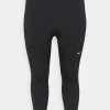 Nike Performance Damen CROP PLUS - Tights - Black/white