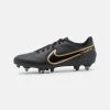 Nike Performance TIEMPO LEGEND 9 ACADEMY SG-PRO AC - Fußballschuh Stollen - Black/anthracite/metallic Gold | Herren