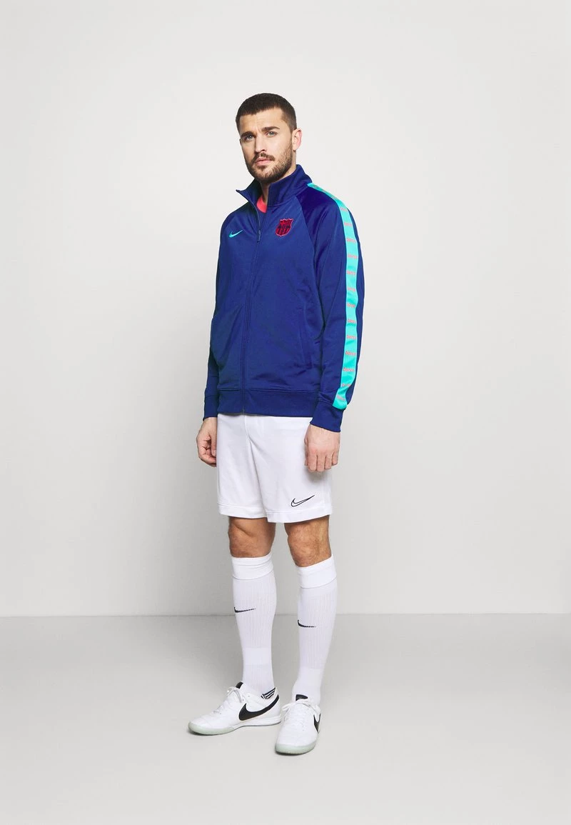 Nike Performance Herren FC BARCELONA TAPE - Trainingsjacke - Deep Royal Blue/oracle Aqua 2 Nike Performance Herren FC BARCELONA TAPE - Trainingsjacke - Deep Royal Blue/oracle Aqua – Bild 2