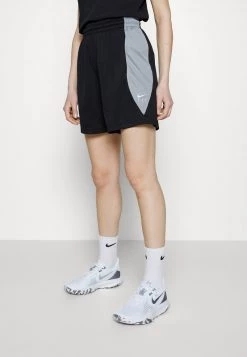 Nike Performance Damen FLY ESSENTIAL SHORT - Kurze Sporthose - Black/particle Grey/white