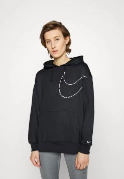 Nike Performance Damen KAPUZENSWEATS HBR GRX AL TM - Kapuzenpullover - Black/white