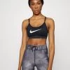 Nike Performance Damen INDY BRA - Sport-BH Mit Leichter Stützkraft - Black/white