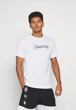 Nike Performance Herren TEE TRAINING - T-Shirt Print - White