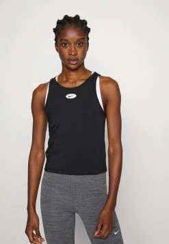 Nike Performance Damen ICON CLASH TANK - Top - Black/atomic Green/white