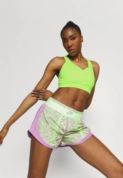 Nike Performance BRA - Sport-BH Mit Mittlerer Stützkraft - Lime Glow/barely Green | Damen -Angebote Nike Store 93043886de994886b19662f521f540de