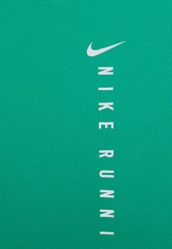 Nike Performance Herren MILER HYBRID - T-Shirt Print - Neptune Green/silver -Angebote Nike Store 9325e73f1f584f728bf314dd581f86cd