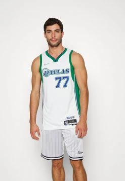 Nike Performance Herren NBA DALLAS MAVERICKS LUKA DONCIC MOMENTS MIXTAP SWINGMAN - NBA-Trikot - White/clover