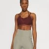 Nike Performance INDY BRA - Sport-BH Mit Leichter Stützkraft - Bronze Eclipse | Damen