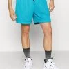 Nike Performance Herren SPACE JAM STANDARD ISSUE REVERSIBLE SHORT - Kurze Sporthose - Light Blue Fury/black