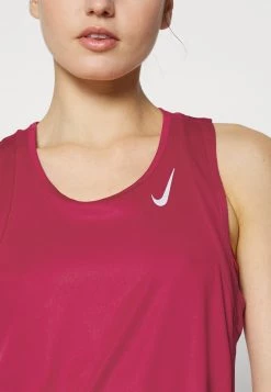 Nike Performance RACE SINGLET - Top - Mystic Hibiscus/reflective Silver | Damen -Angebote Nike Store 945155c15efc4870a6c63a9f4b5add06