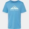 Nike Performance Herren TEE TRAIL - Sport T-shirt - Dutch Blue
