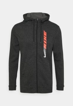 Nike Performance DRY ENERGY - Sweatjacke - Black/bright Crimson | Herren