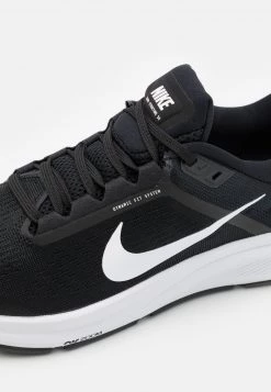 Nike Performance Damen AIR ZOOM STRUCTURE 24 - Laufschuh Stabilität - Black/white -Angebote Nike Store 94dffeb04cf345009efff7cc784c31dd