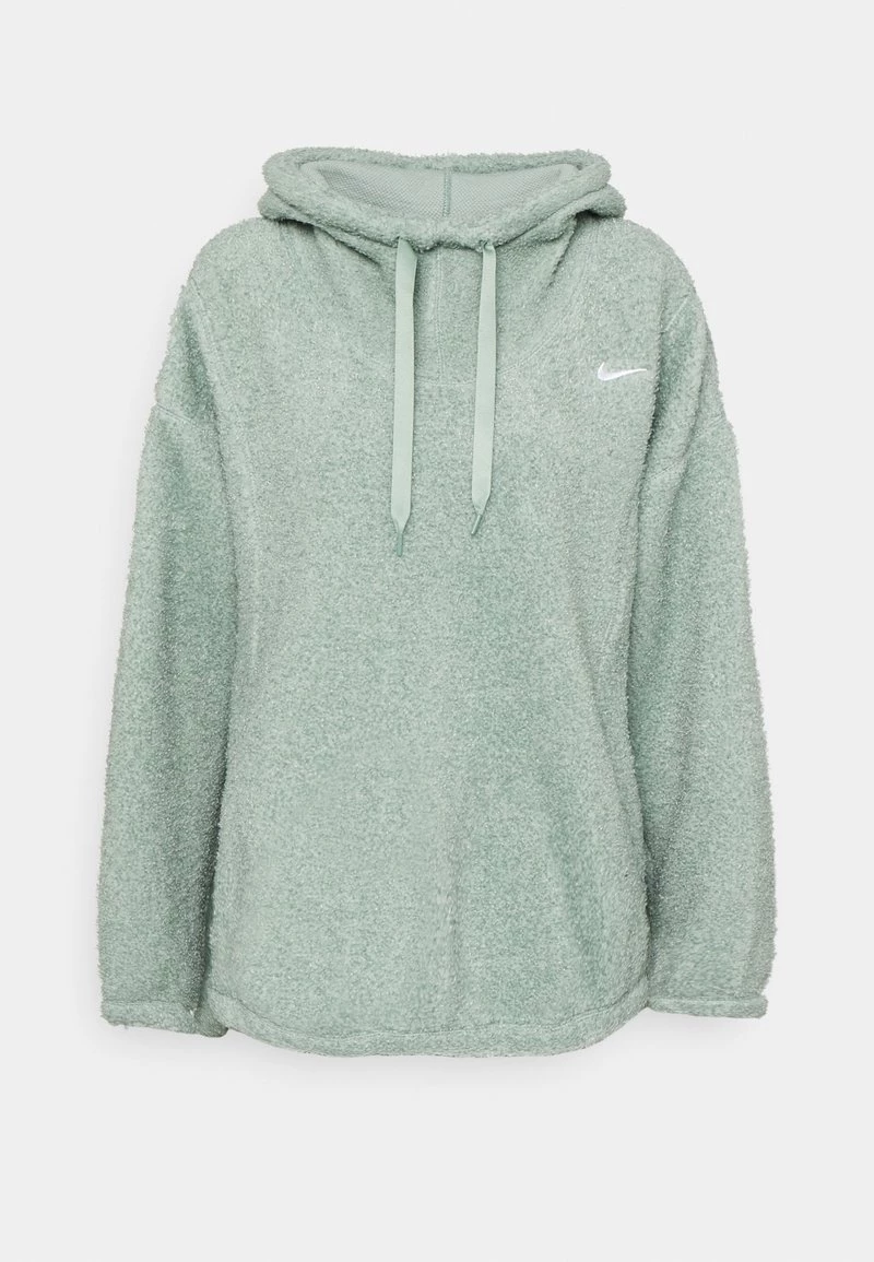 Nike Performance Damen COZY - Kapuzenpullover - Jade Smoke/white 1 Nike Performance Damen COZY - Kapuzenpullover - Jade Smoke/white