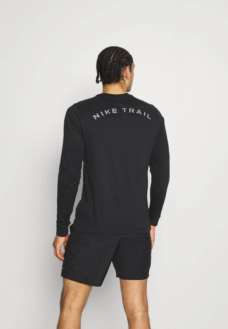 Nike Performance Herren TRAIL - Sport T-shirt - Black 3 Nike Performance Herren TRAIL - Sport T-shirt - Black – Bild 3