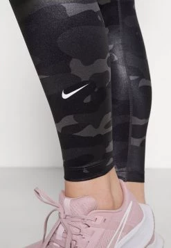 Nike Performance Damen ONE CAMO - Tights - Dark Smoke Grey/white -Angebote Nike Store 958077edcb34488e906f2bc1e710a050