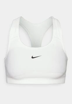Nike Performance Damen SEAMLESS BRA - Sport-BH Mit Mittlerer Stützkraft - Summit White/black