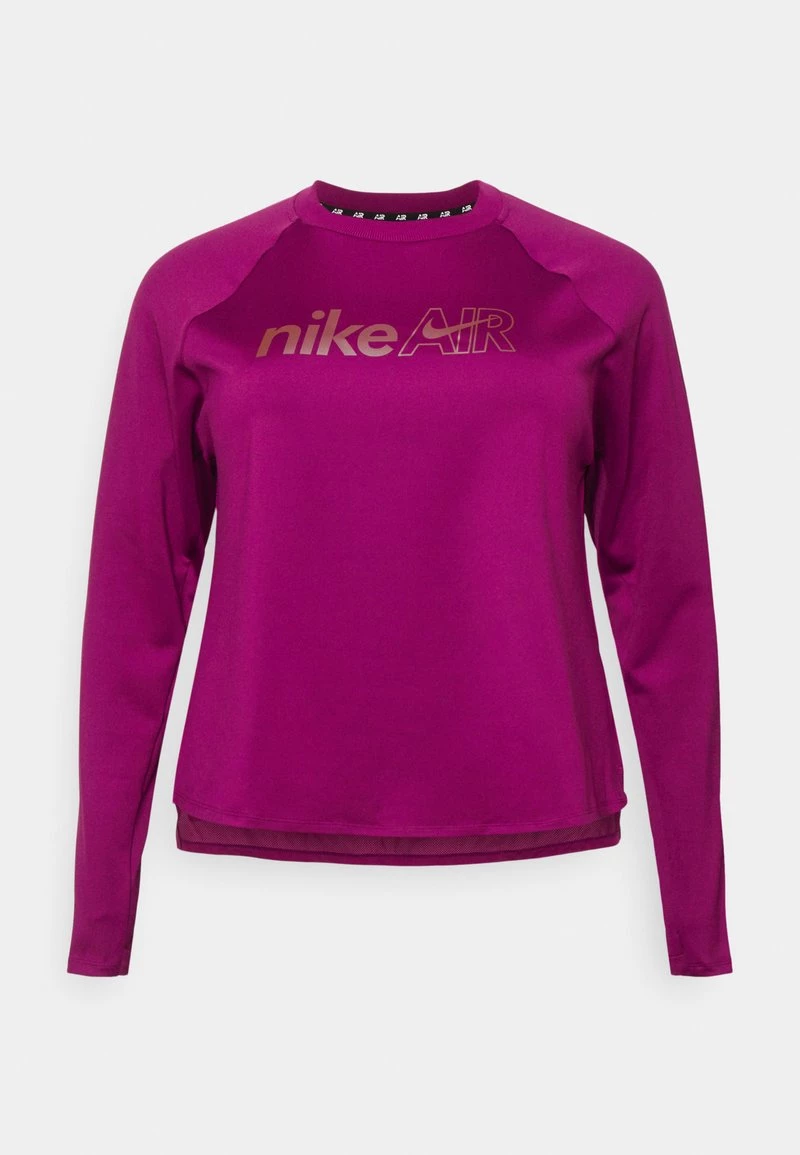 Nike Performance AIR MIDLAYER PLUS - Langarmshirt - Sangria | Damen 1 Nike Performance AIR MIDLAYER PLUS - Langarmshirt - Sangria | Damen