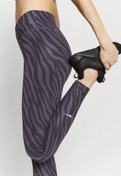 Nike Performance Damen ONE 7/8 - Tights - Dark Raisin/white -Angebote Nike Store 962d383f1e9c44868e0fa68db6a4e4bd