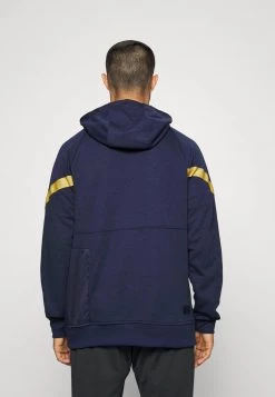 Nike Performance CHELSEA LONDON TRAVEL HOODIE - Langarmshirt - Blackened Blue | Herren -Angebote Nike Store 967a651fa1ea4158bcd9aed2feffe4ff