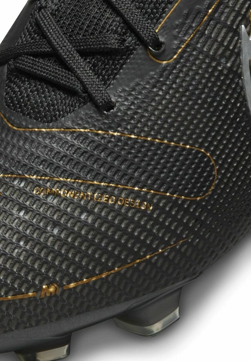 Nike Performance Unisex MERCURIAL 8 ELITE FG - Fußballschuh Nocken - Black Metallic/silver Cave Stone/metallic Gold 6 Nike Performance Unisex MERCURIAL 8 ELITE FG - Fußballschuh Nocken - Black Metallic/silver Cave Stone/metallic Gold – Bild 6