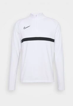 Nike Performance Herren ACADEMY DRIL - Fleecepullover - White/black -Angebote Nike Store 96cfad8d820a481e801ebda596c4c52c