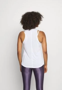 Nike Performance Damen ONE TANK - Top - White/black -Angebote Nike Store 970f3119c9e745279aa68716c333f450
