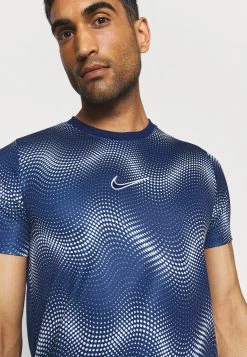 Nike Performance Herren ACADEMY - Sport T-shirt - White/blue Void/white -Angebote Nike Store 971ae1cd1b154003a3cf4efa825f9027