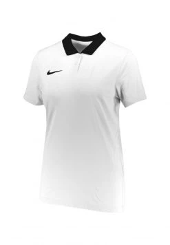 Nike Performance Damen Poloshirt - Weissschwarzschwarz