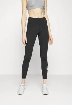 Nike Performance Damen TIGHTS ONE DF ICNCLSH GRX - Tights - Black/sail