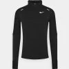 Nike Performance Herren Langarmshirt - Black/reflective Silver