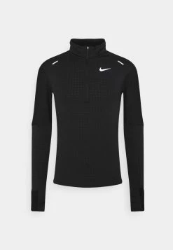 Nike Performance Herren Langarmshirt - Black/reflective Silver