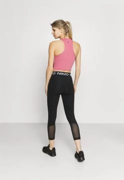 Nike Performance Damen CROP - Tights - Black/white -Angebote Nike Store 98a7b92fa0bb45b59204cf747e3e4576