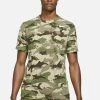 Nike Performance Herren DRI-FIT TRAINING - T-Shirt Print - Khaki
