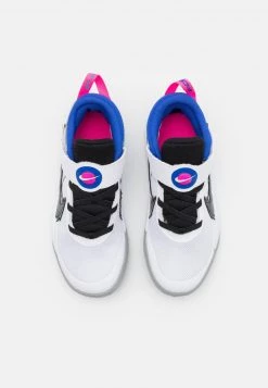 Nike Performance TEAM HUSTLE UNISEX - Basketballschuh - White/black/hyper Royal/pink Blast -Angebote Nike Store 99c39a4c50dd4facbe318b7d3cba5902