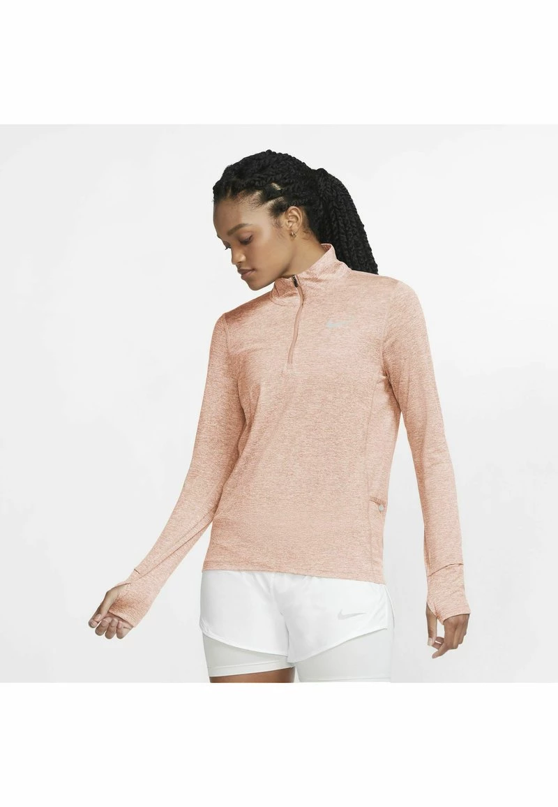 Nike Performance Damen ELEMENT - Langarmshirt - Pale Coral/light Soft Pink/heather 1 Nike Performance Damen ELEMENT - Langarmshirt - Pale Coral/light Soft Pink/heather