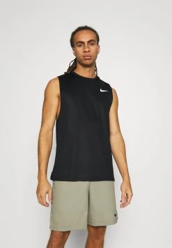 Nike Performance Herren SUPERSET TANK - Top - Black