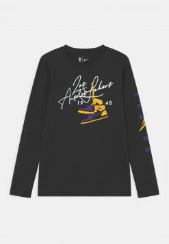 Nike Performance NBA LOS ANGELES LAKERS JORDAN STATEMENT LONG SLEEVE TEE UNISEX - Vereinsmannschaften - Black