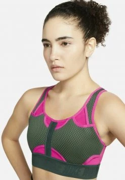 Nike Performance Damen BRA - Sport-BH Mit Mittlerer Stützkraft - Pro Green Active Pink Pro Green Pro Green -Angebote Nike Store 9a7aa88878e94967ae9a0e0cd3e59ee4