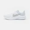 Nike Performance Damen DOWNSHIFTER 11 - Laufschuh Stabilität - White/metallic Silver/pure Platinum/wolf Grey