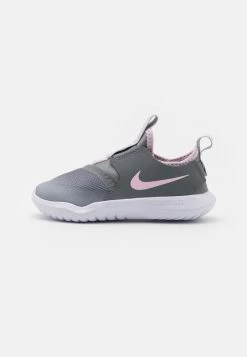 Nike Performance Unisex FLEX - Laufschuh Neutral - Light Smoke Grey/pink Foam/smoke Grey/white