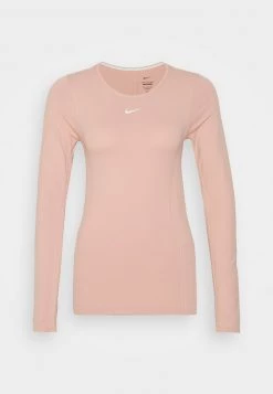 Nike Performance Damen AURA SLIM - Langarmshirt - Rose Whisper/reflective Silver