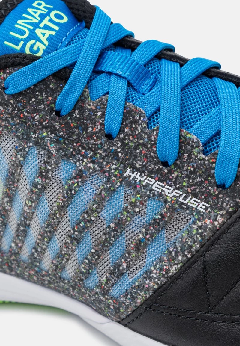 Nike Performance Herren LUNARGATO II - Fußballschuh Halle - White/black/light Photo Blue 6 Nike Performance Herren LUNARGATO II - Fußballschuh Halle - White/black/light Photo Blue – Bild 6