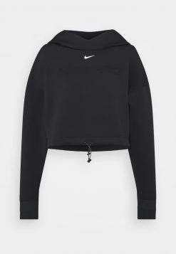 Nike Performance HOODIE - Kapuzenpullover - Black/metallic Silver | Damen -Angebote Nike Store 9c190092d9d1467893c5bcd8f4a3b2d0