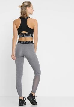 Nike Performance Damen Tights - Gunsmoke/heather/gunsmoke/black -Angebote Nike Store 9c3ecca666ab4f6b81214fa2594ab00c