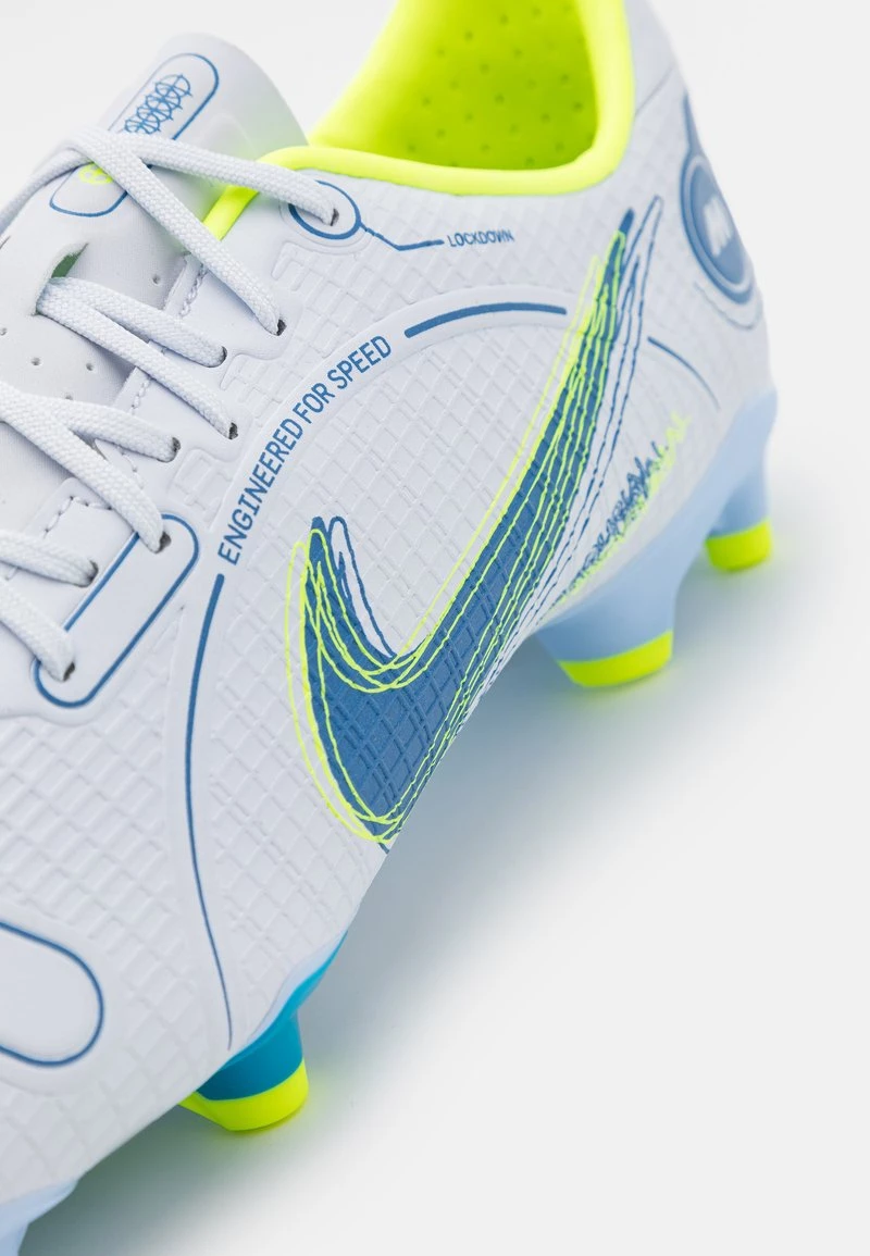 Nike Performance Herren MERCURIAL VAPOR 14 ACADEMY FG/MG - Fußballschuh Nocken - Football Grey/blackened Blue 6 Nike Performance Herren MERCURIAL VAPOR 14 ACADEMY FG/MG - Fußballschuh Nocken - Football Grey/blackened Blue – Bild 6