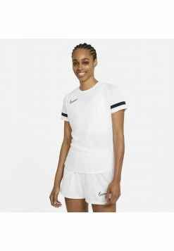 Nike Performance ACADEMY - Sport T-shirt - White/black/black/black | Damen